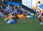 Boston United v Gateshead. Photo: OLliver Atkin