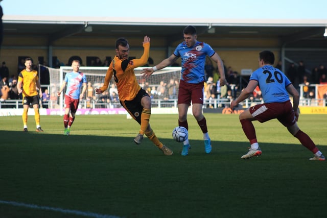 Boston United v Gateshead. Photo: Olliver Atkin