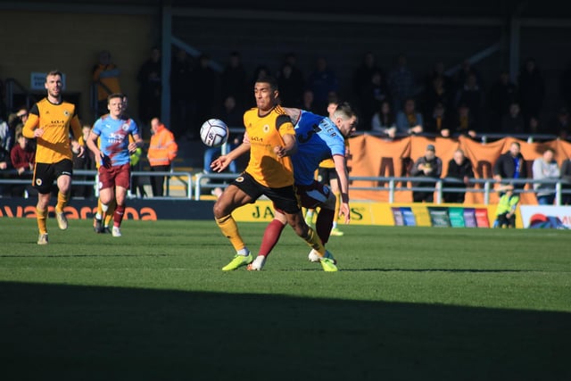 Boston United v Gateshead. Photo: Oliver Atkin