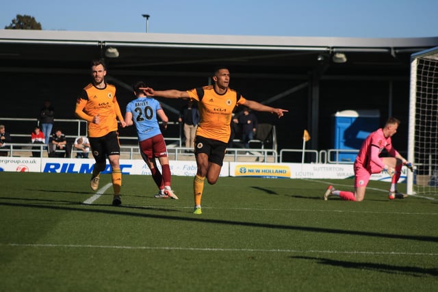 Boston United v Gateshead. Photo: Oliver Atkin