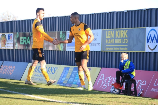 Boston United v Gateshead. Photo: Oliver Atkin