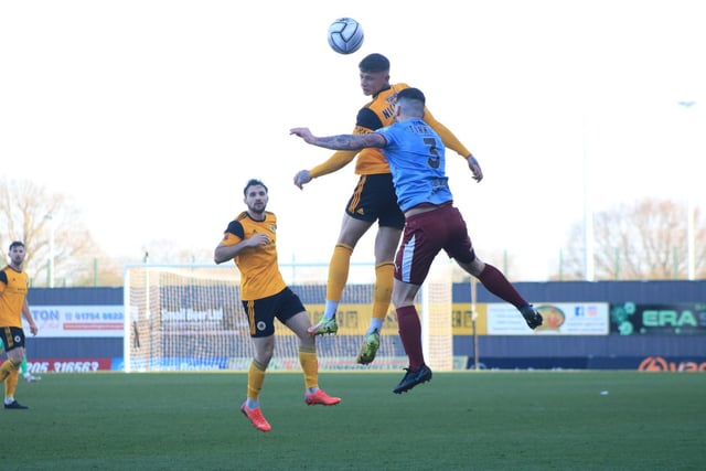 Boston United v Gateshead. Photo: Oliver Atkin