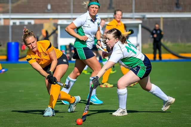 Action from Louth's contest with Horncastle. Photo: David Dales