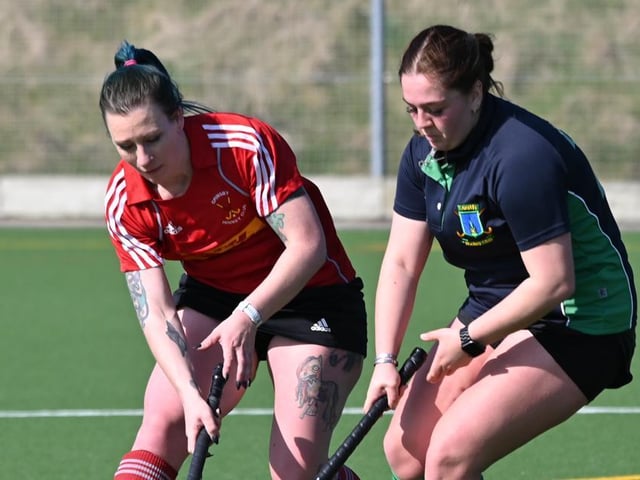 Action from Louth's contest with Grimsby. Photo: Wayne Lagden