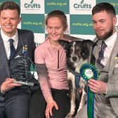 Sixteen year old Sophie Atkinson from Billinghay wins the reserve award at the YKC Agility Dog of the Year competition at Crufts 2022, with her working sheepdog Maddie. EMN-220321-200713001
