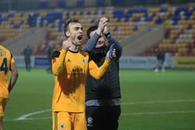 York City v Boston United. Photo: Oliver Atkin