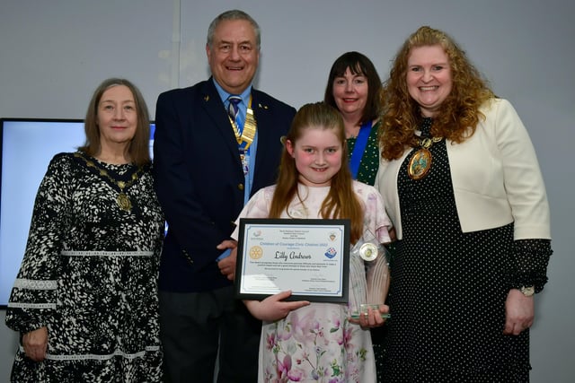Rotary Club Children of Courage Award winner - Lilly Andrews EMN-220324-112247001