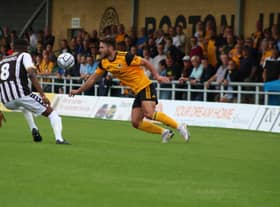 Andi Thanoj returned to action for United. Photo: Oliver Atkin