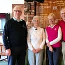 Lady Captain Lynn Worthington, Val Simpson, Stewart Pikett and Simon Cooper finished first.