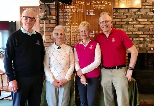 Lady Captain Lynn Worthington, Val Simpson, Stewart Pikett and Simon Cooper finished first.