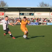 Darlington v Boston United. Photo: Oliver Atkin