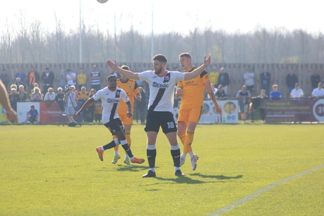 Darlington v Boston United. Photo: Oliver Atkin