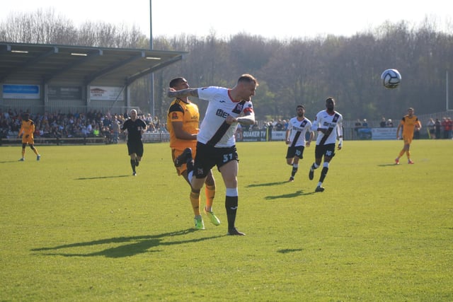 Darlington v Boston United. Photo: Oliver Atkin