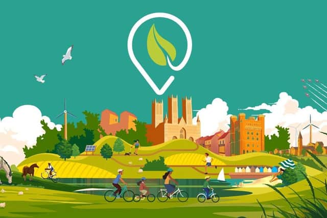 Artwork released as part of the green tourism toolkit.