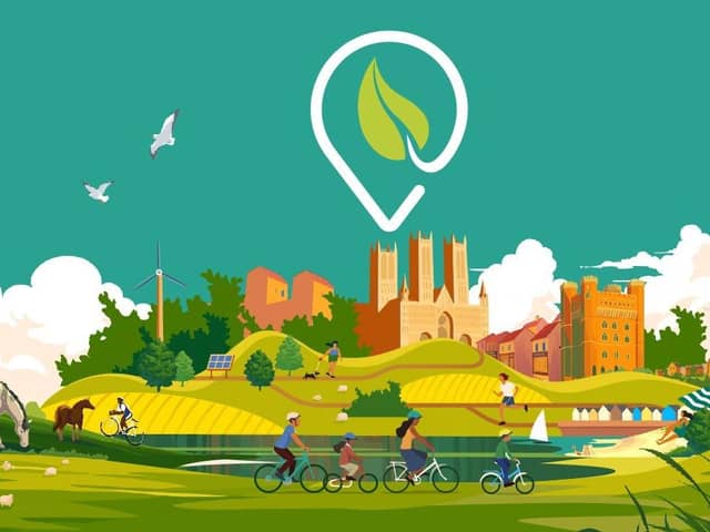 Artwork released as part of the green tourism toolkit.