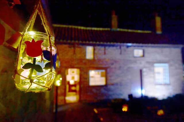 Earth Hour at Mrs Smith's Cottage.