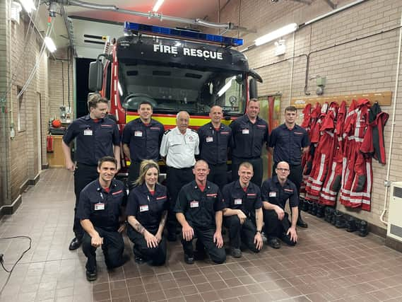 Horncastle fire stationss firefighters are embarking on a challenge that will take them from Waddington to Horncastle raising funds for the Firefighters Charity and Cancer Research UK, two causes close to all their hearts. EMN-220104-110649001