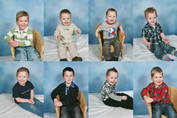 Among the Terrific Tots 10 years ago.
