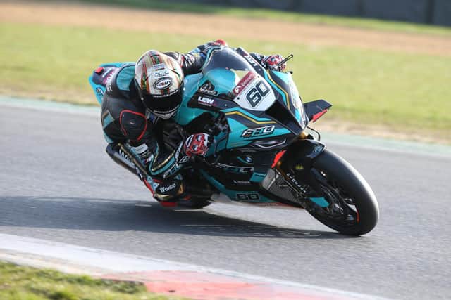 Peter Hickman returned to a Superbike after almost six months.