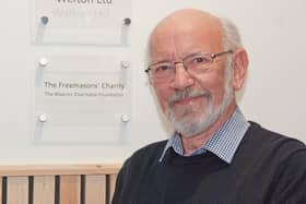 Freemasons’ Provincial Charity Steward Pete Tong.