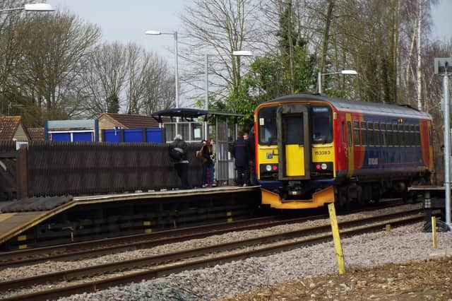 Parking fees are being introduced at Metheringham station car park. EMN-220330-100907001