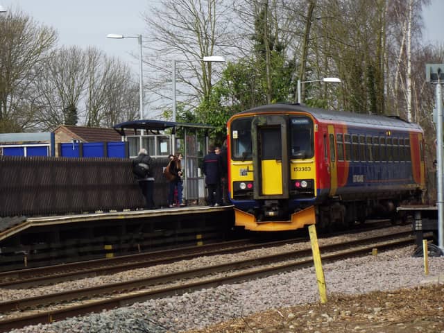 Parking fees are being introduced at Metheringham station car park. EMN-220330-100907001