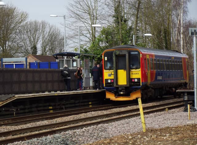 Parking fees are being introduced at Metheringham station car park. EMN-220330-100907001