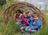 Youngsters enjoy fun activities at a previous event at RSPB Frampton Marsh. Photo by Neil Smith.