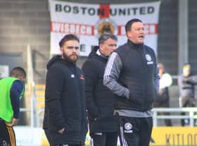 Paul Cox watches on during today's draw. Photo: Oliver Atkin