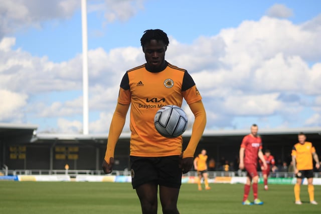 Boston United 1 Blyth Spartans 1. Photo: Oliver Atkin