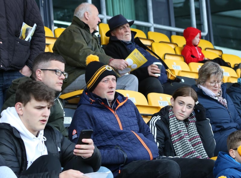 Boston United v Blyth Spartans.