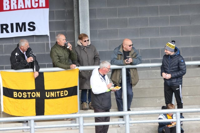 Boston United v Blyth Spartans.