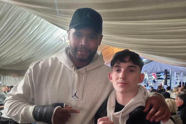 Reece Morris meets Olympic bronze medallist Frazer Clarke.