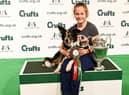 Sophie Atkinsoni and Maddie, from Billinghay, are going to the Junior dog agility world championships with the GB team (Pictured here when they won at Crufts two years ago. Photo: Flick.digital 2020.