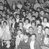 Celebrations at Boston Swimming Club's annual social 60 years ago.