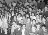 Celebrations at Boston Swimming Club's annual social 60 years ago.