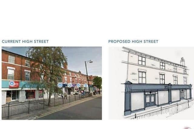 How Lumley Road in Skegness could look after much-needed work to improve shop fronts.