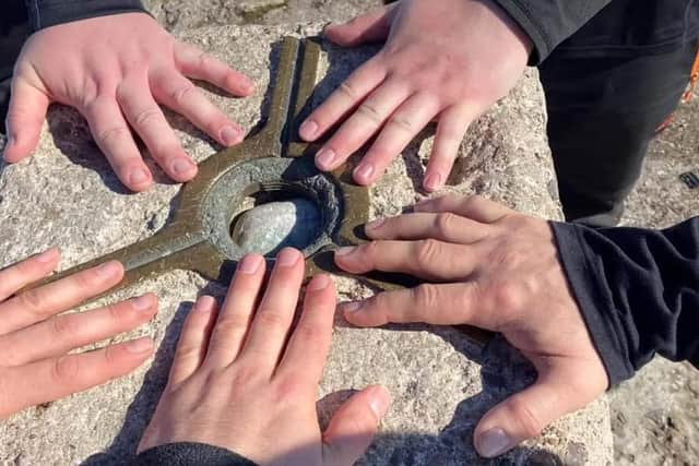 'We did it': The Brotherhood Project celebrating reaching the top of Ben Nevis.