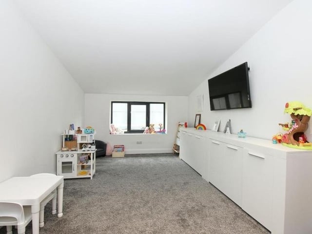 The playroom.