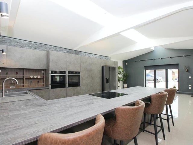 The kitchen.