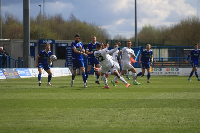 Curzon Ashton v Boston United. Photo: Oliver Atkin