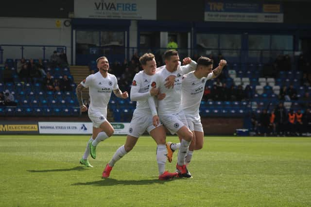 Curzon Ashton v Boston United. Photo: Oliver Atkin