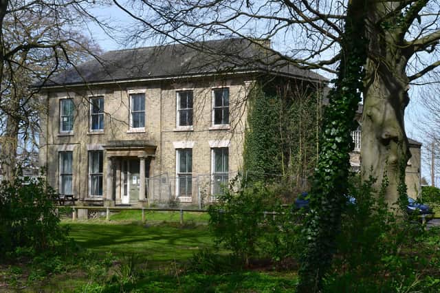 East Skirbeck House, in the grounds of Boston's Pilgrim Hospital.