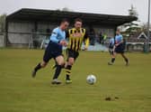 Alex Beck netted five times for Wyberton. Photo: Oliver Atkin