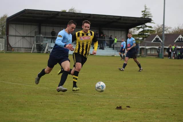 Alex Beck netted five times for Wyberton. Photo: Oliver Atkin