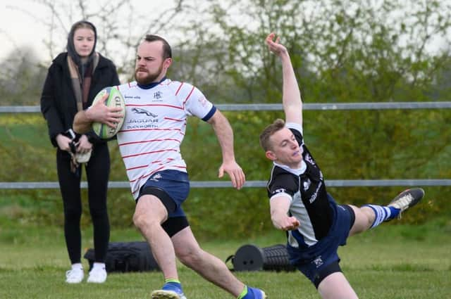 Boston RFC v Grimsby RFC. Photo: Wayne Lagden