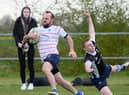 Boston RFC v Grimsby RFC. Photo: Wayne Lagden