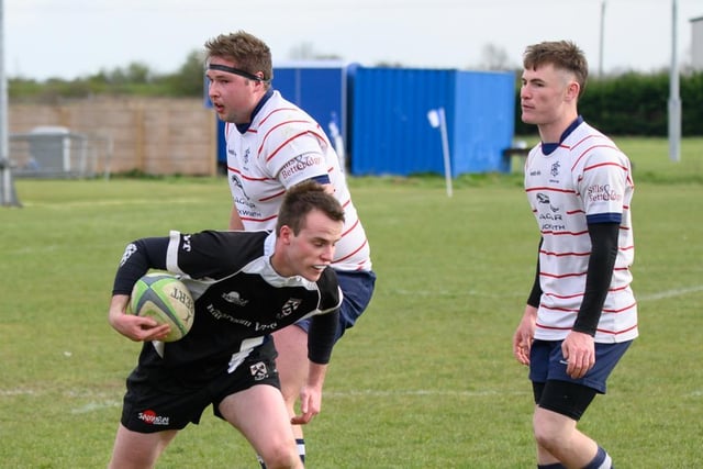 Boston RFC v Grimsby RFC. Photo: Wayne Lagden