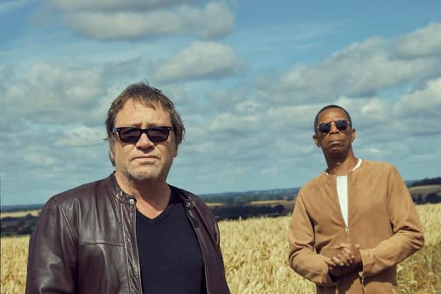 Ocean Colour Scene's Simon Fowler (front) and Oscar Harrison ready for their acoustic tour