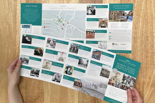 The new tour leaflet